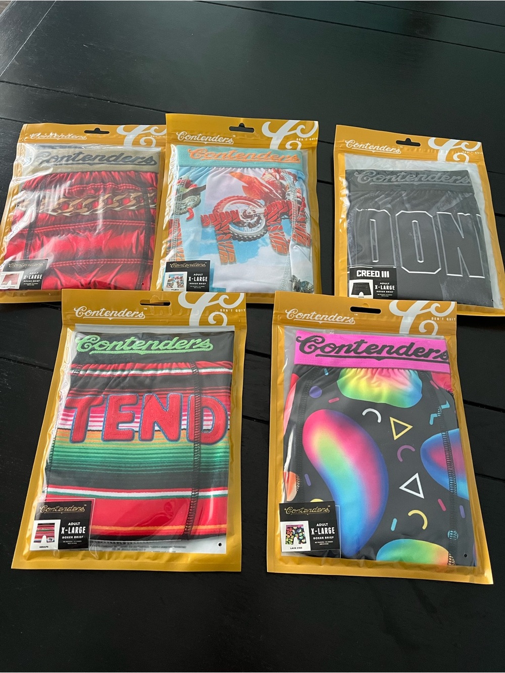 Contenders Men’s Boxer Briefs – Multi-Color Pack